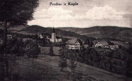 Stara razglednica Kaple